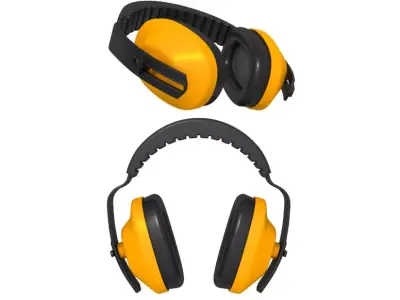 Ear Defenders collection 3D model