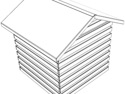 Dog House 3D model