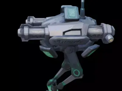 MD Mech from Mech Arena game 3D model