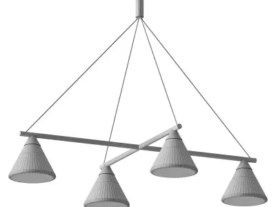 AGO Probe Chandelier 3D model