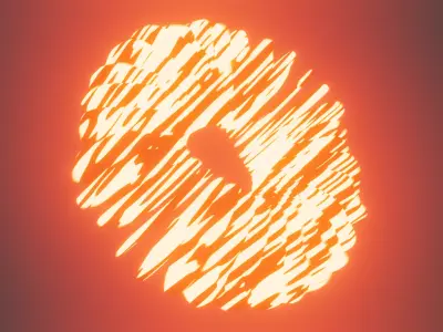 lighting Circle Free low-poly 3D model