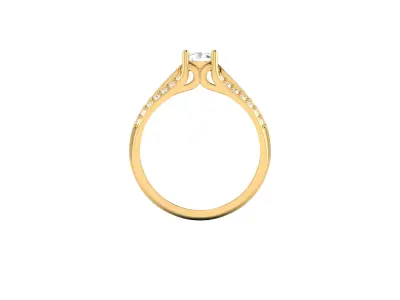 Women Ring  Render 3dm STL OBJ FBX Details 3D print model 249