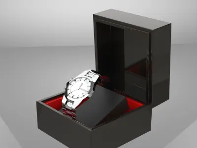 Watch Modeling in maya Free 3D print model