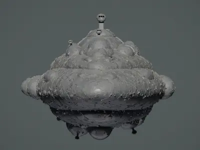 MC80A Home One - Star Wars 3D model