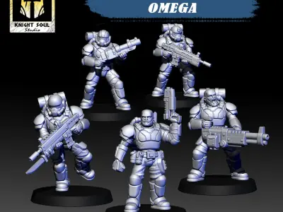 Scions of War Omega 3D print model