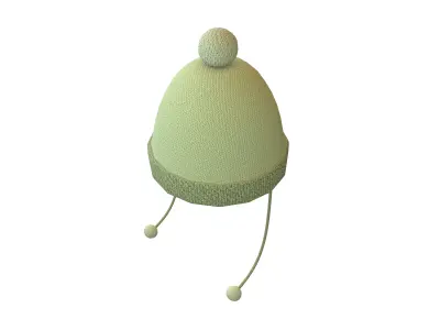 Winter Hat V1 004 Low-poly 3D model