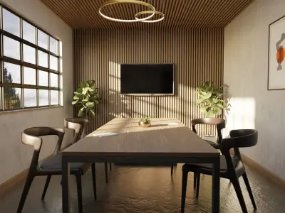 Meeting room 3D model