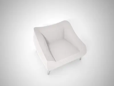 02 CARMEL CHAIR 3D model