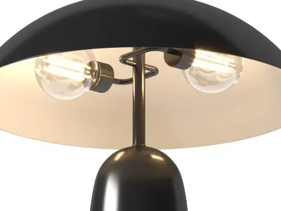 Metal Table Lamp - HM home 3D model