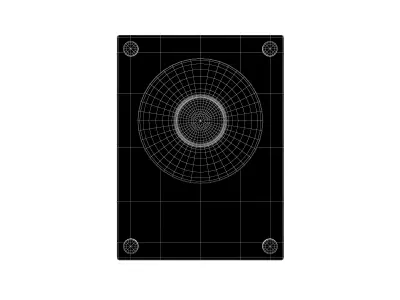 Hard Disk Icon v1 003 Low-poly 3D model