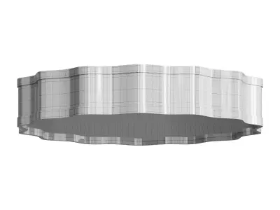 Vaughan LED Flushmount 3D model