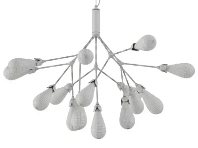 Aiwen Chandelier Low-poly 3D model