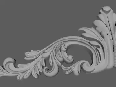 Decor for furniture 3D model 47