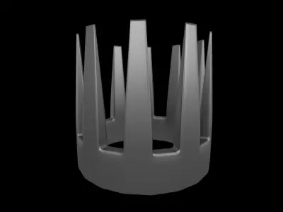 Crown v1 003 Low-poly 3D model