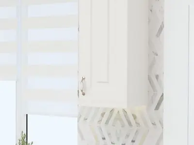 Ivory Kitchen Classical 3D model