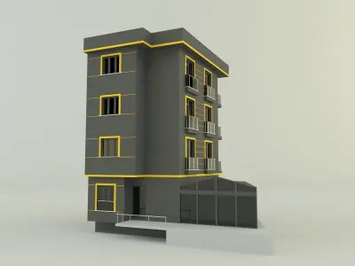 building 652 3D model
