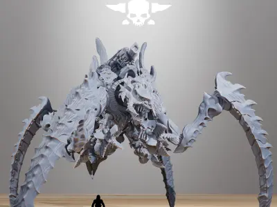 Xenarid King 3D print model
