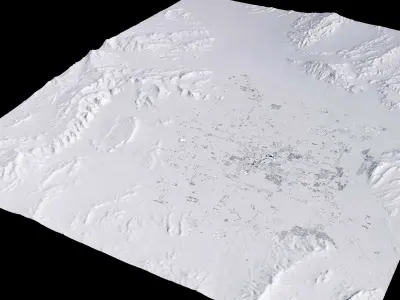 Las Vegas United States City Landscape 3D Model 3D model