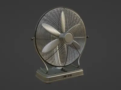 Floor Fan 3D model