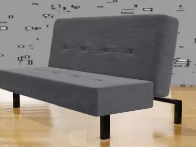 BALKARP Sleeper sofa 3D model