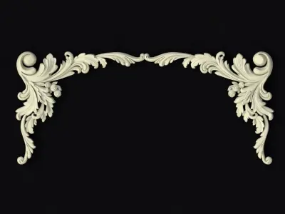 dekor ornament 3D model 193