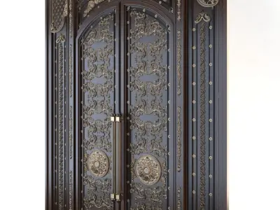 classic door 3D model