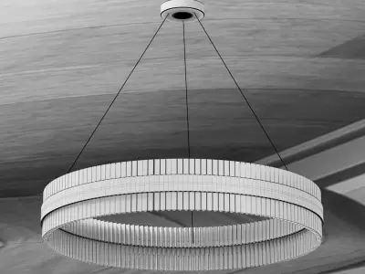 Designer chandelier SATURNO by Romatti 3D model