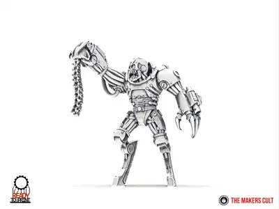 Dark Techno - Brutus Assassin builder 3D print model