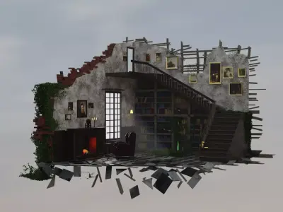 Diorama 3D model