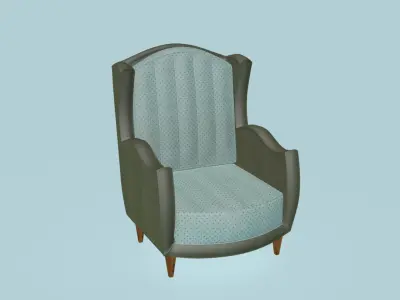 Larson Armchair 3D model