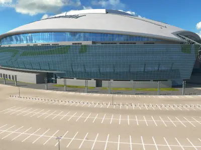 ATT Stadium Building 3D model
