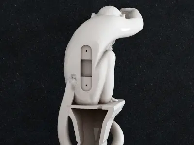 Monkey Bra 3D print model