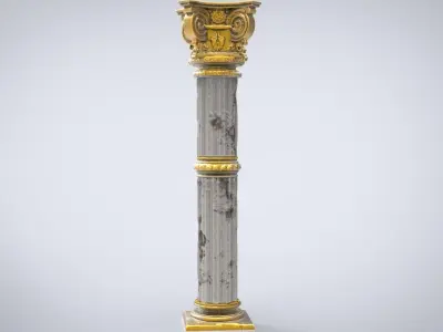 COLUMN ornate 3D model