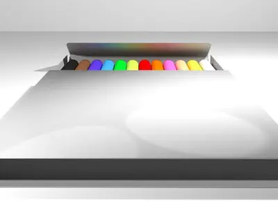 Drawing Tool - Colored Pencil 3D model