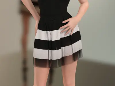 Junepher for Genesis 8 Female 3D model