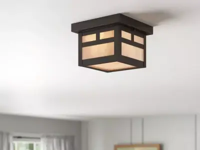 Giles Lantern Flush Mount Free 3D model