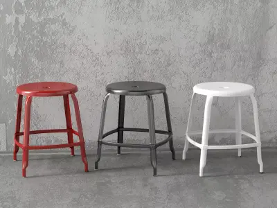 N Stool 45 3D model