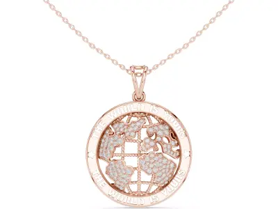 pendant 3D print model 25