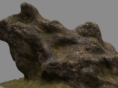 Rock Mount 3D model