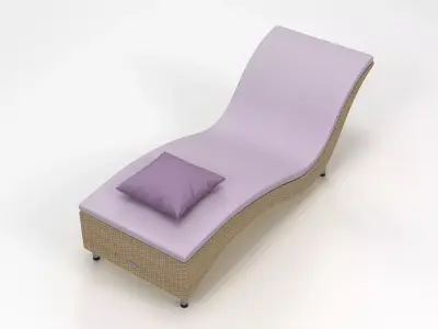 Sun Lounger 3D model