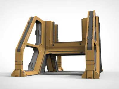 Sci Fi Modular Environment 17 3D model