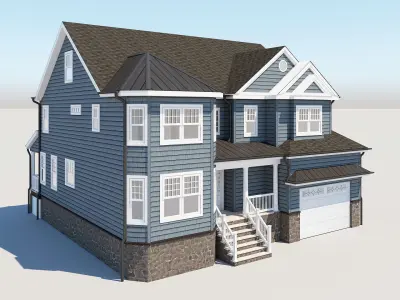 American house  3D model