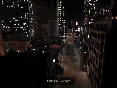 City medium size 3D Model Pack