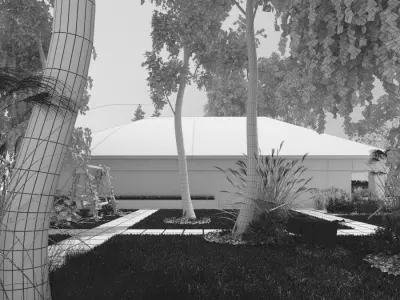 Scene 05 Archexteriors for c4d vol 19 3D model