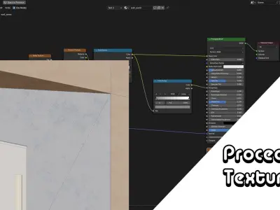Facade for Branding - Archviz Ready for Render 3D model
