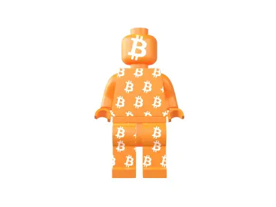 Lego Mini Figure v1 020 Low-poly 3D model