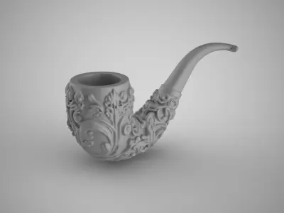 Patterned Pipe 3D print model