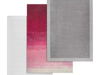 Rug Set 1699 3D model