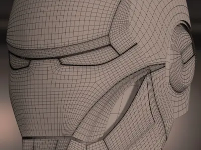 Helmet Iron Man Marvel Legends Avengers endgame 3D model