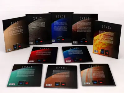 BOOK---French Comic Strip Low-poly 3D model